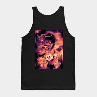 lil peep abstract neon Tank Top